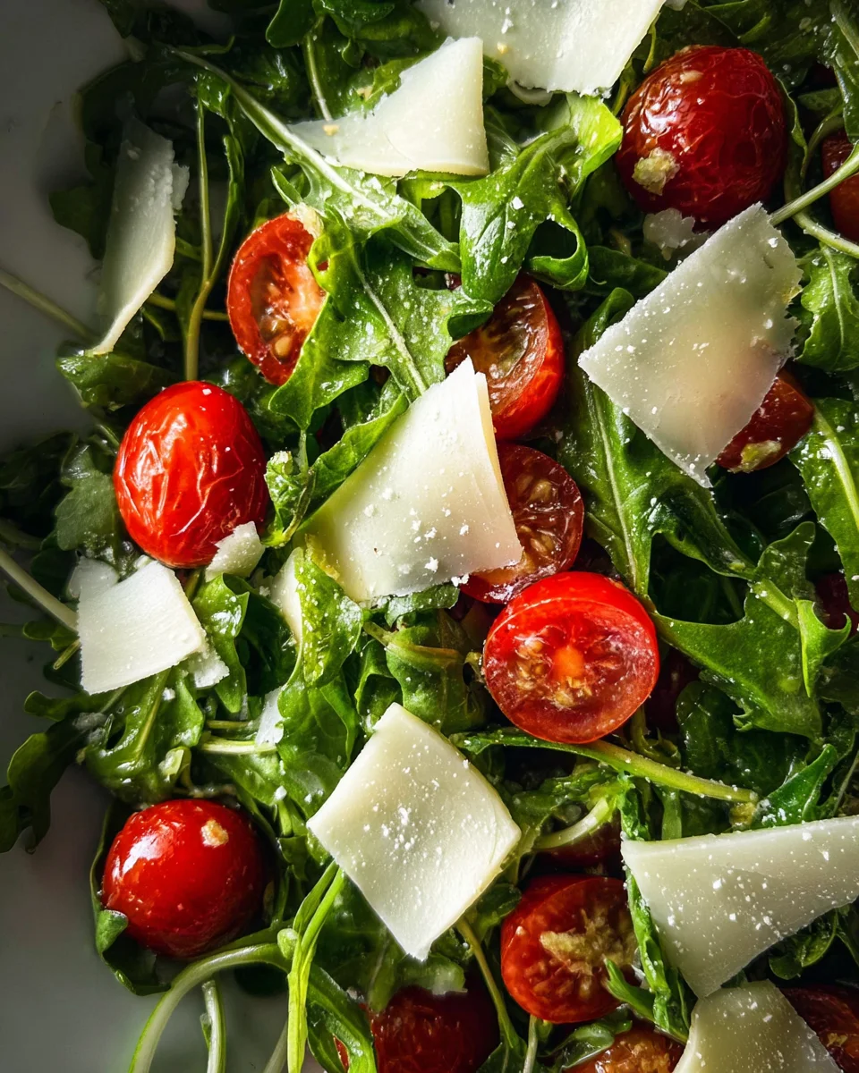 Arugula Salad with Lemon Dressing