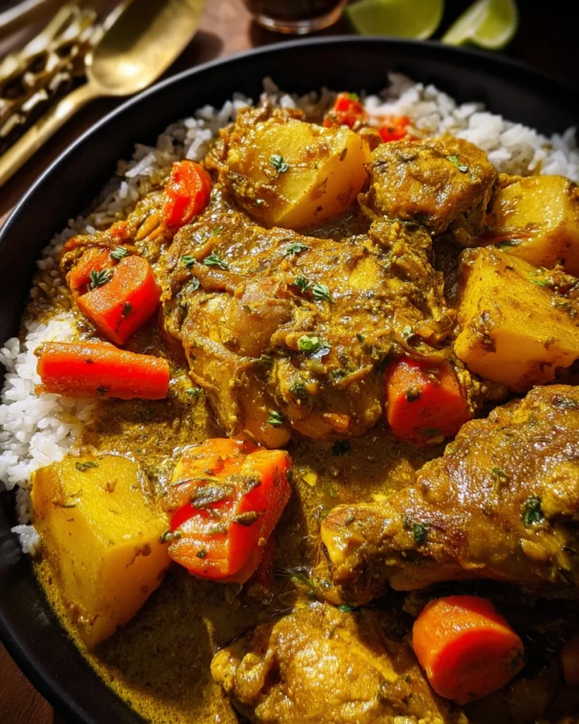 Authentic Jamaican Curry Chicken