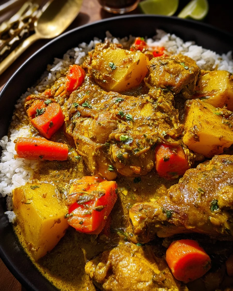 Authentic Jamaican Curry Chicken