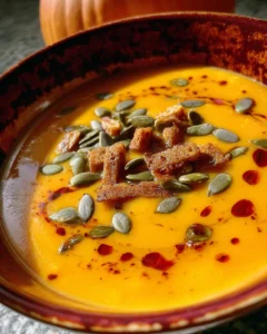 Autumn-Spiced Roasted Pumpkin Soup