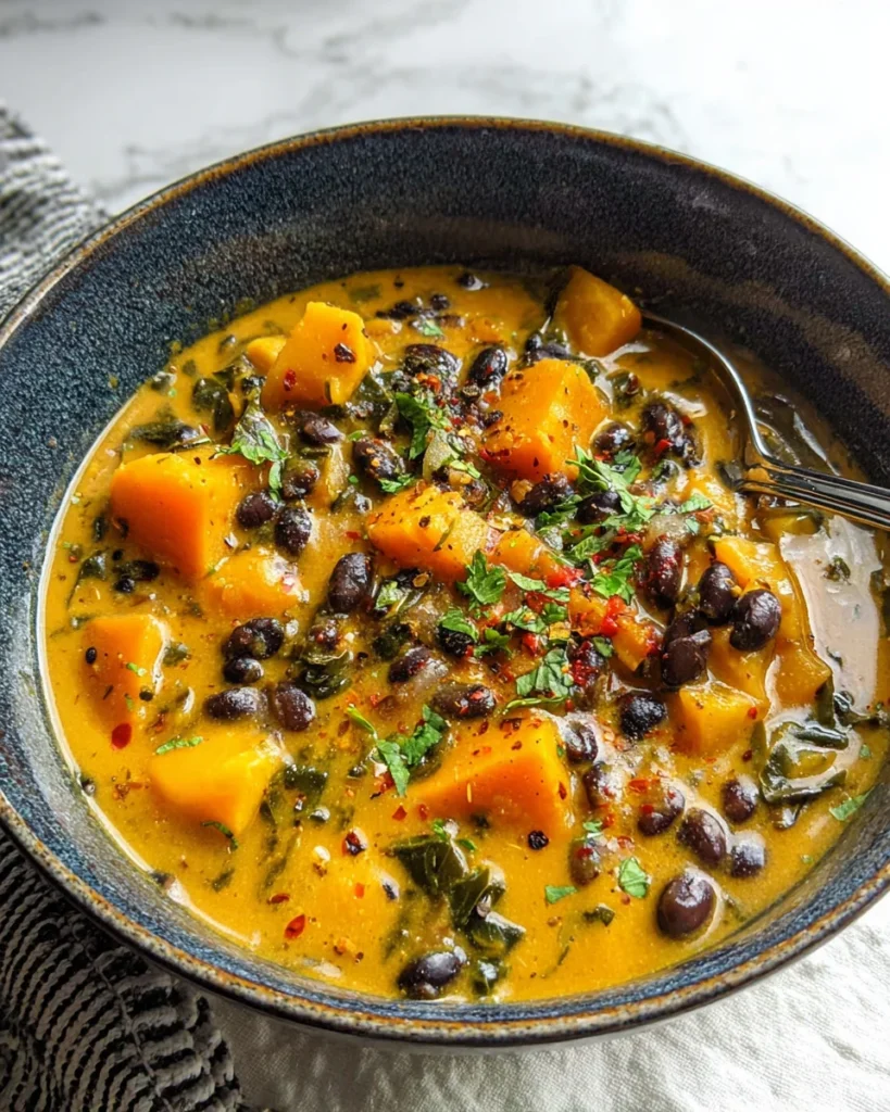 Black Bean Butternut Squash Stew