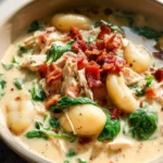 Chicken Bacon Gnocchi Soup