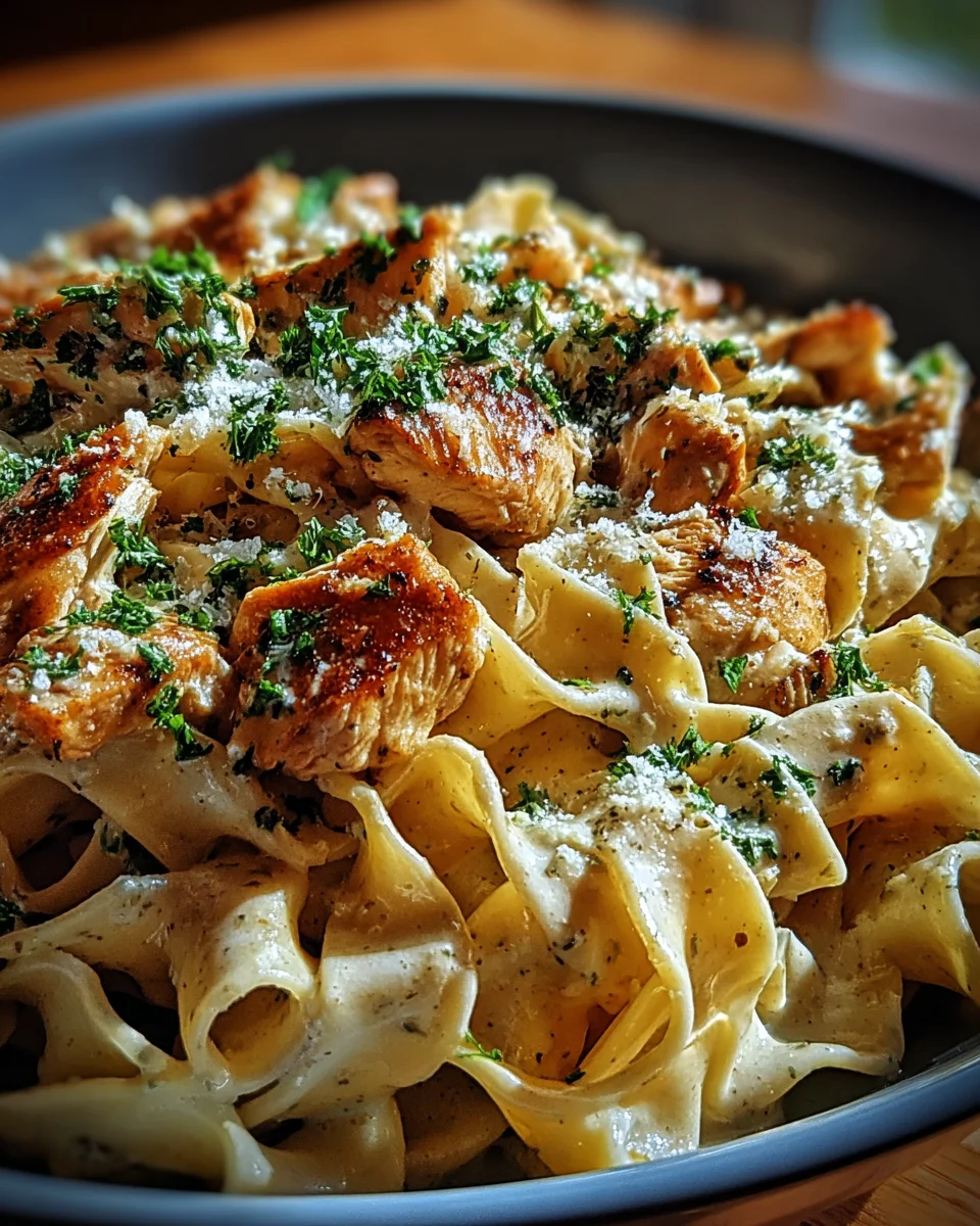 Chicken Buttered Noodles