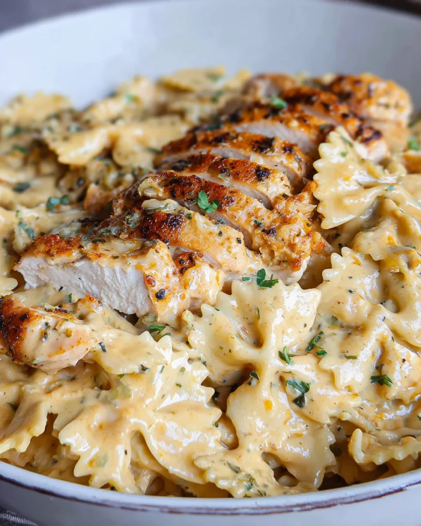 Chicken Garlic Parmesan Pasta