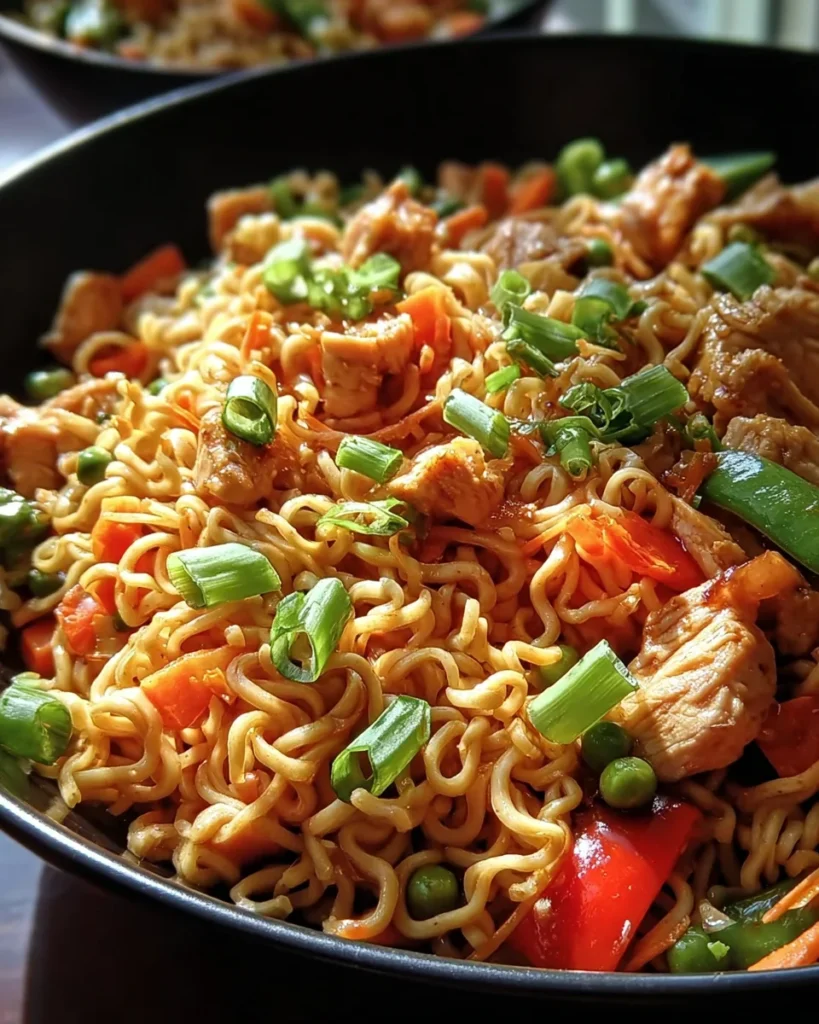 Chicken Ramen Stir Fry