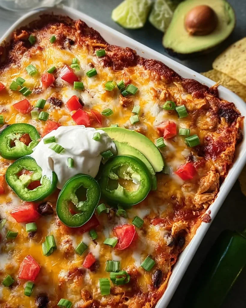 Chicken Taco Casserole Recipe