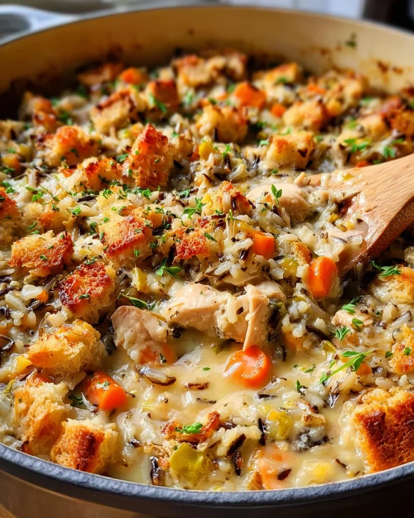 Chicken Wild Rice Casserole Recipe
