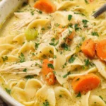 Creamy Chicken Noodle Soup Recipe