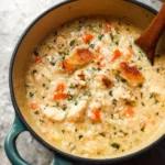 Creamy Chicken and Rice Soup