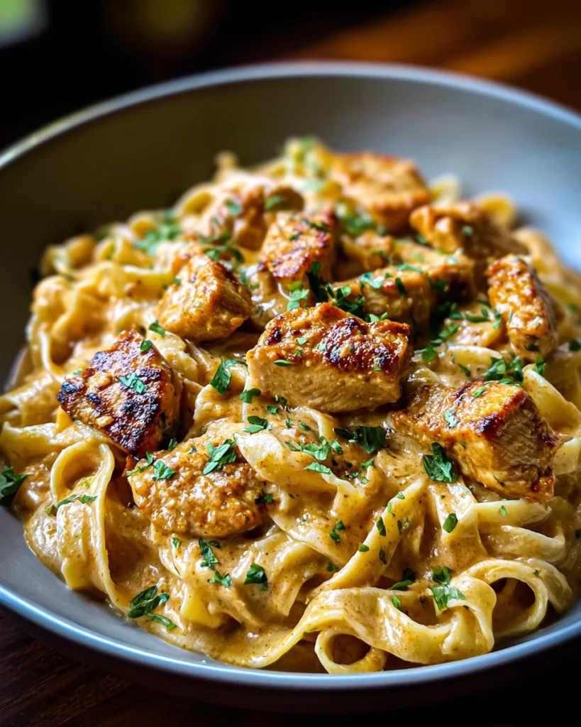 Creamy Cowboy Butter Chicken Pasta
