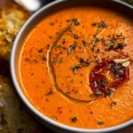 Creamy Roasted Garlic Tomato Soup