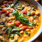 Creamy Tomato White Bean Stew