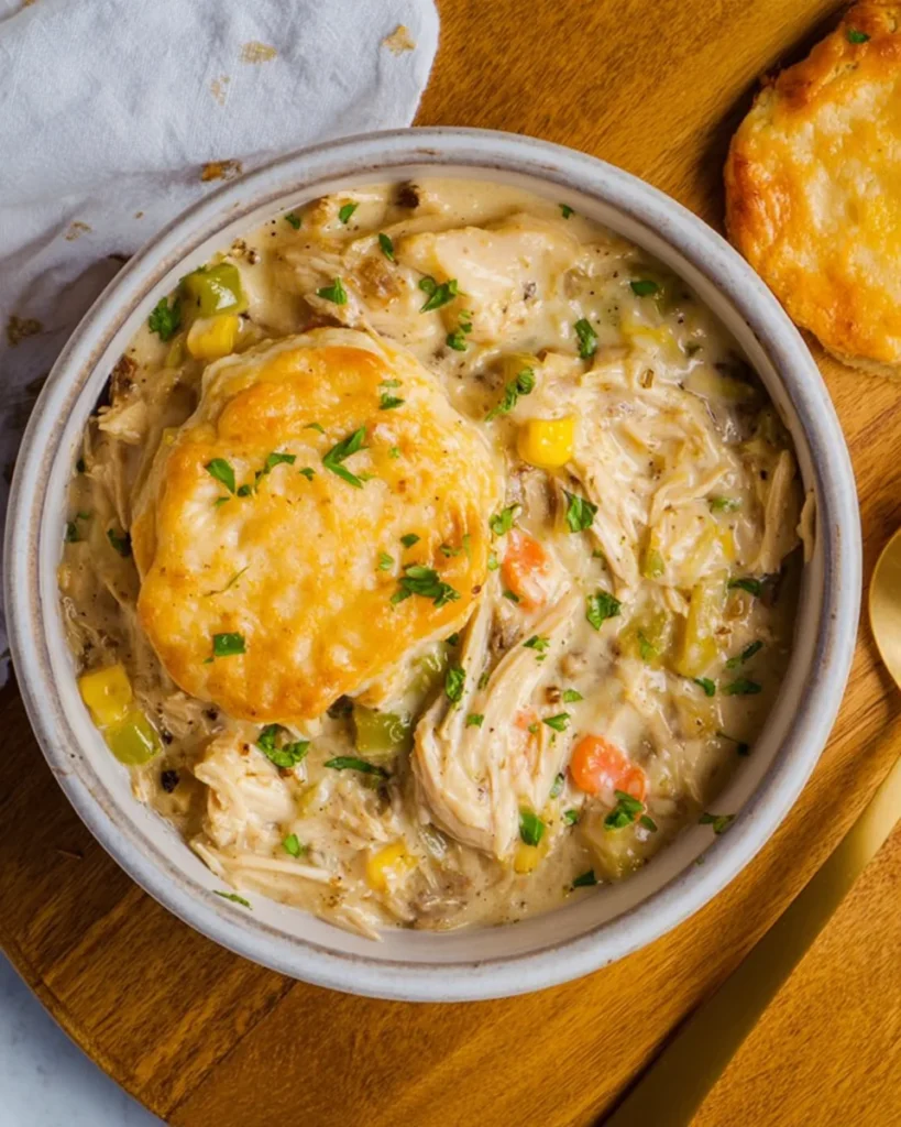 Crock Pot Chicken Pot Pie