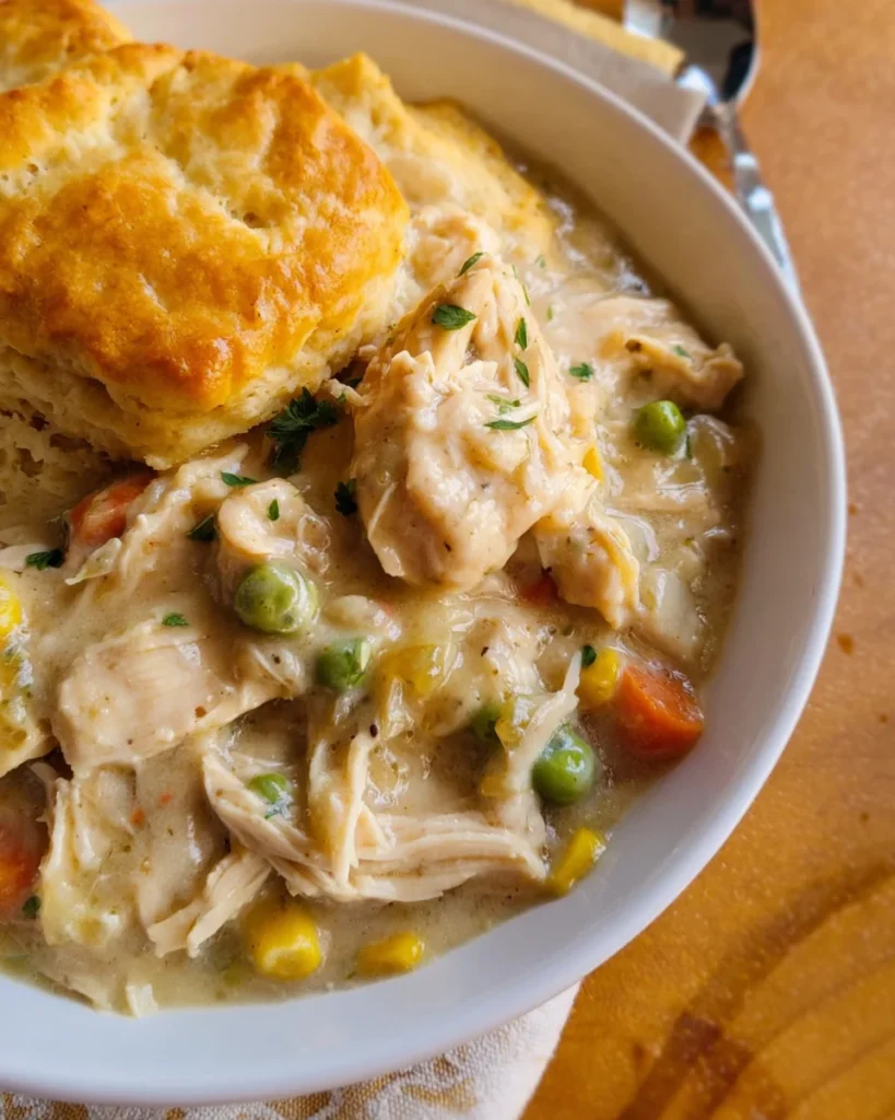 Crock Pot Chicken Pot Pie