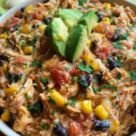 Crock Pot Fiesta Chicken