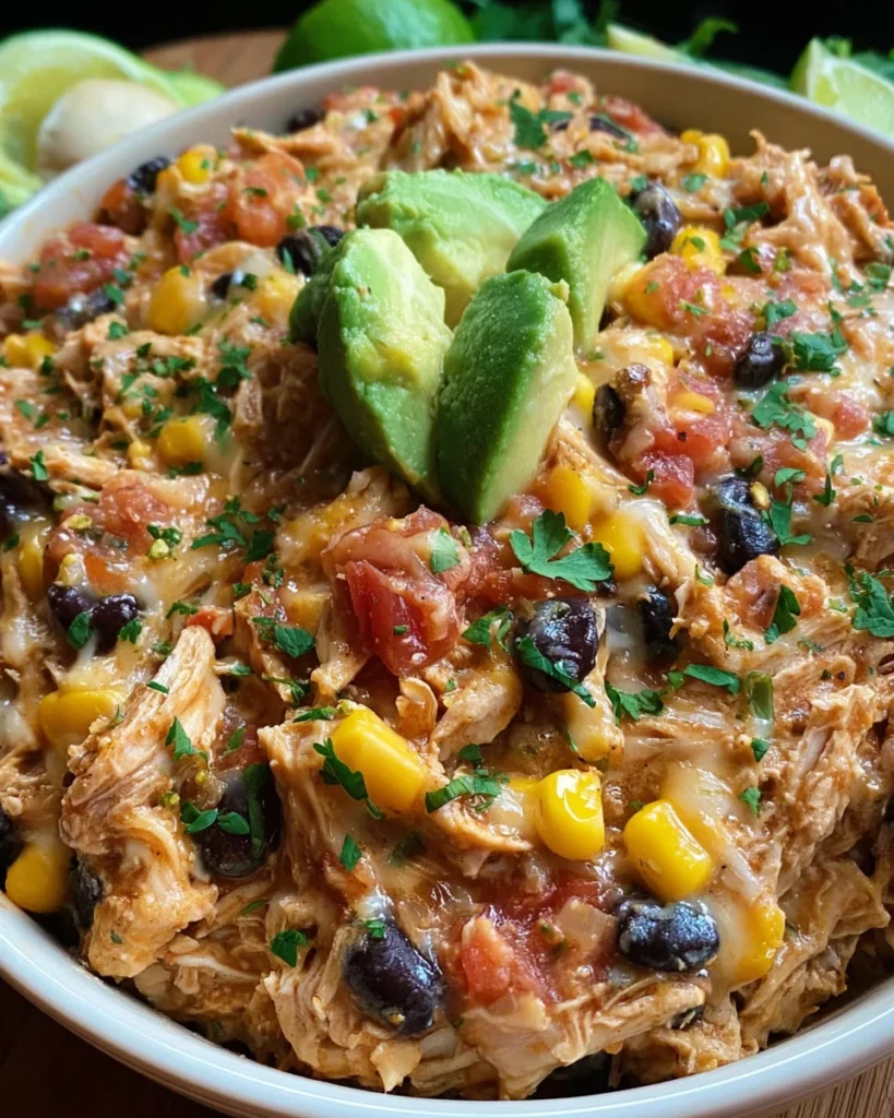 Crock Pot Fiesta Chicken