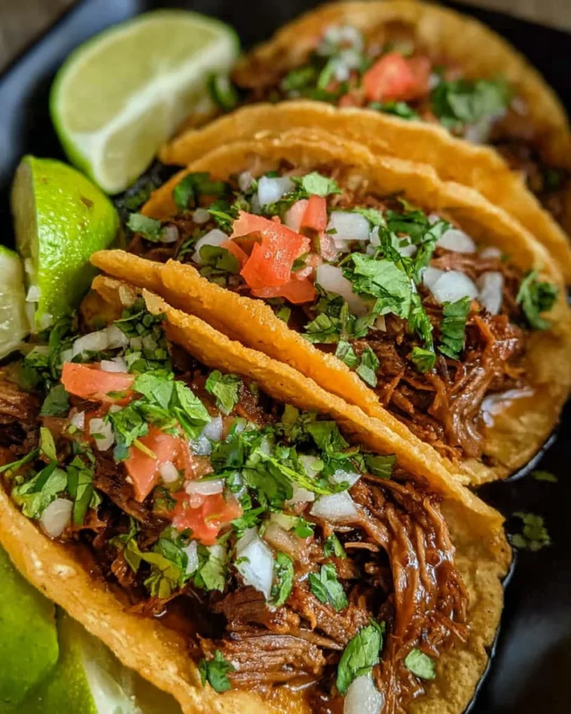 Crock pot Carne Asada Street Tacos