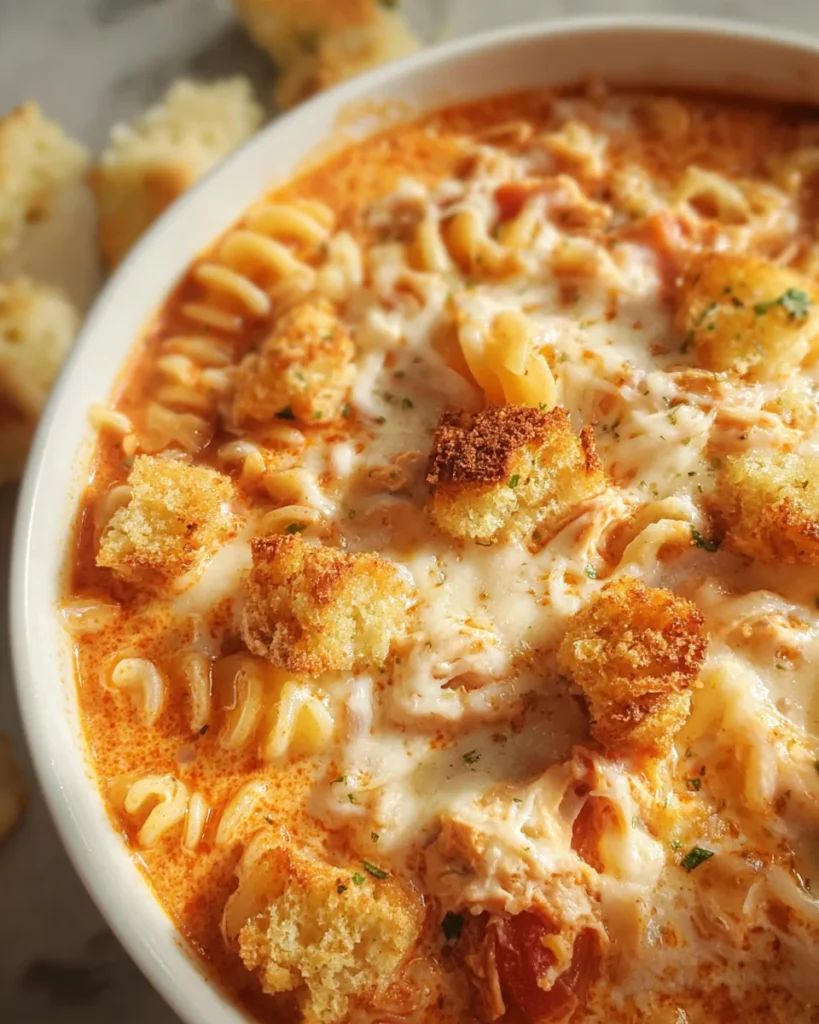 Crockpot Chicken Parmesan Soup Recipe