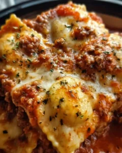 Crockpot Ravioli Lasagna: A Hands-Off, Flavor-Packed Comfort Food Masterpiece