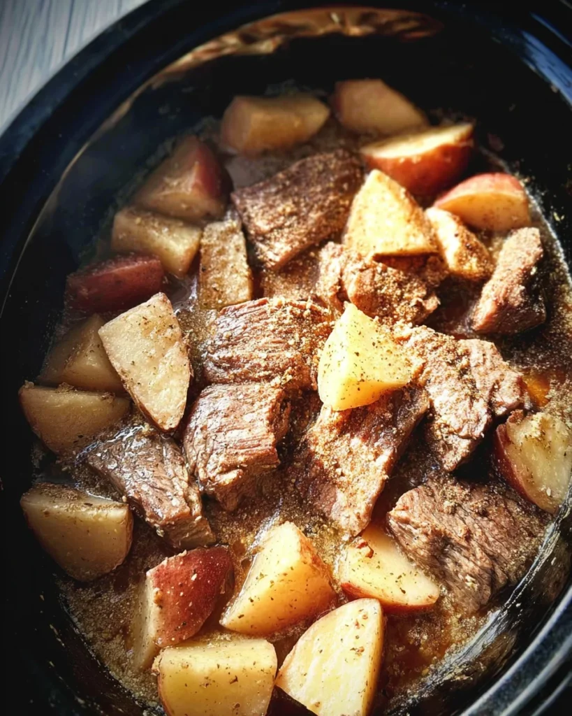 Crockpot Steak and Potatoes