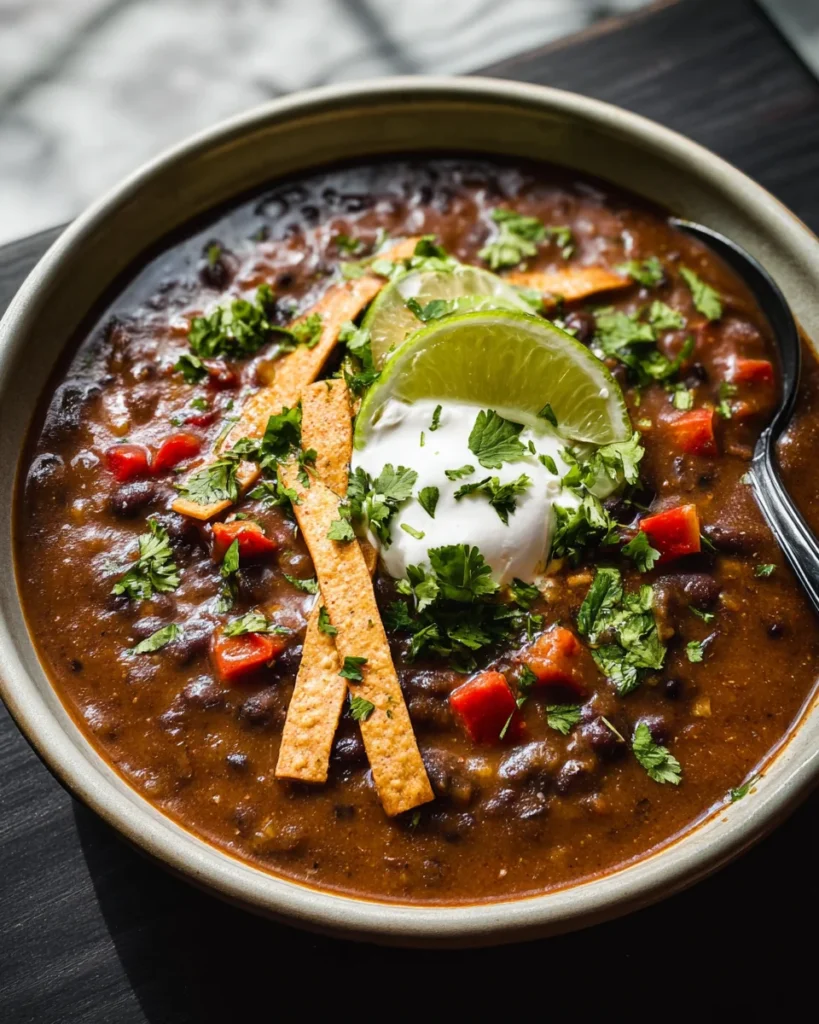 Easy Black Bean Soup