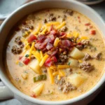 Easy Cheeseburger Soup