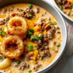 Easy Cheeseburger Soup Recipe