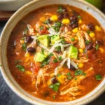 Easy Chicken Taco Soup