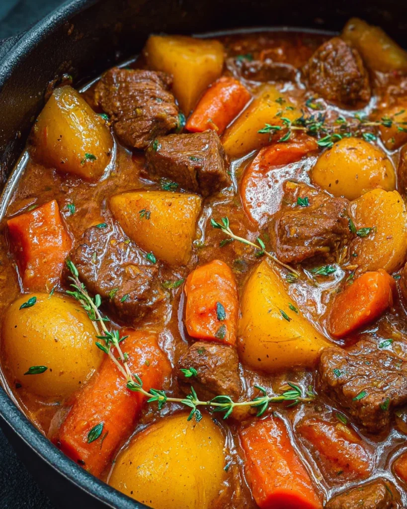 Easy Homemade Beef Stew