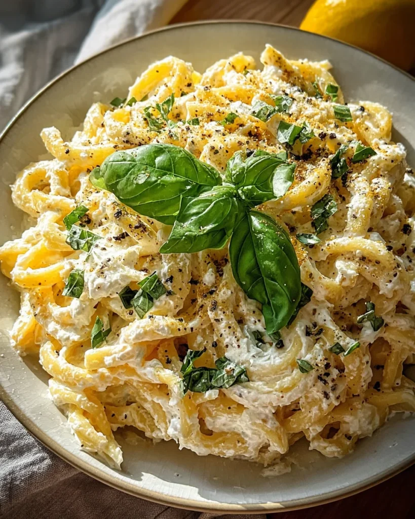 Easy Ricotta Pasta Recipe That’s Creamy, Quick & Irresistible