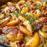 French Chicken Casserole a la Normande