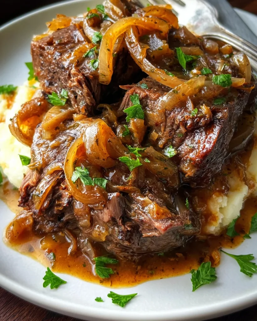French Onion Pot Roast