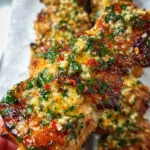 Garlic Parmesan Chicken Skewers