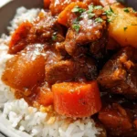 Grandpa Clarence's Hawaii-Style Beef Stew (Rich and Tangy!)
