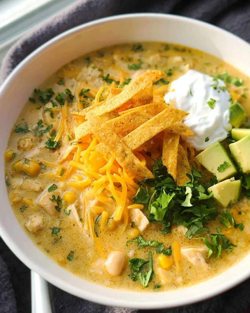 Green Enchilada Chicken Soup Recipe