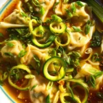 Gyoza Soup (Japanese Dumpling Soup)