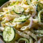 Healthy Cucumber Pasta Salad
