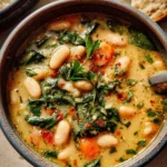 Hearty Tuscan White Bean Soup