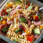 High Protein Italian Pasta Salad