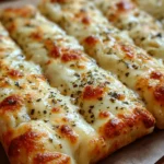 Homemade Cheesy Breadsticks