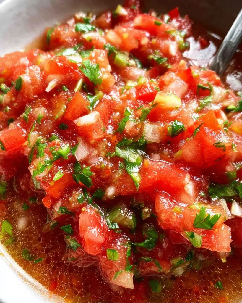 Homemade Salsa