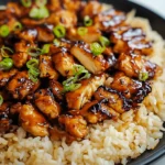 Honey BBQ Chicken Rice