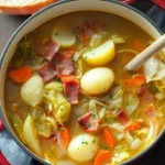 Irish Bacon, Cabbage, and Potato Soup