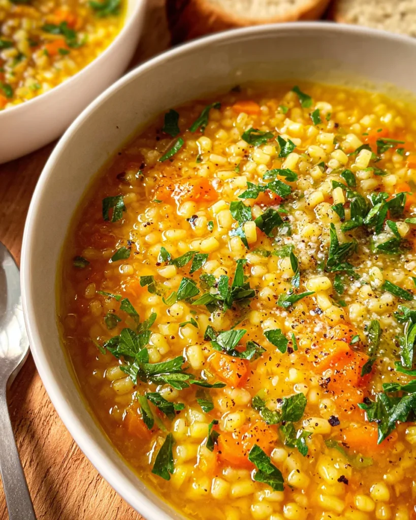 Italian Pastina Soup