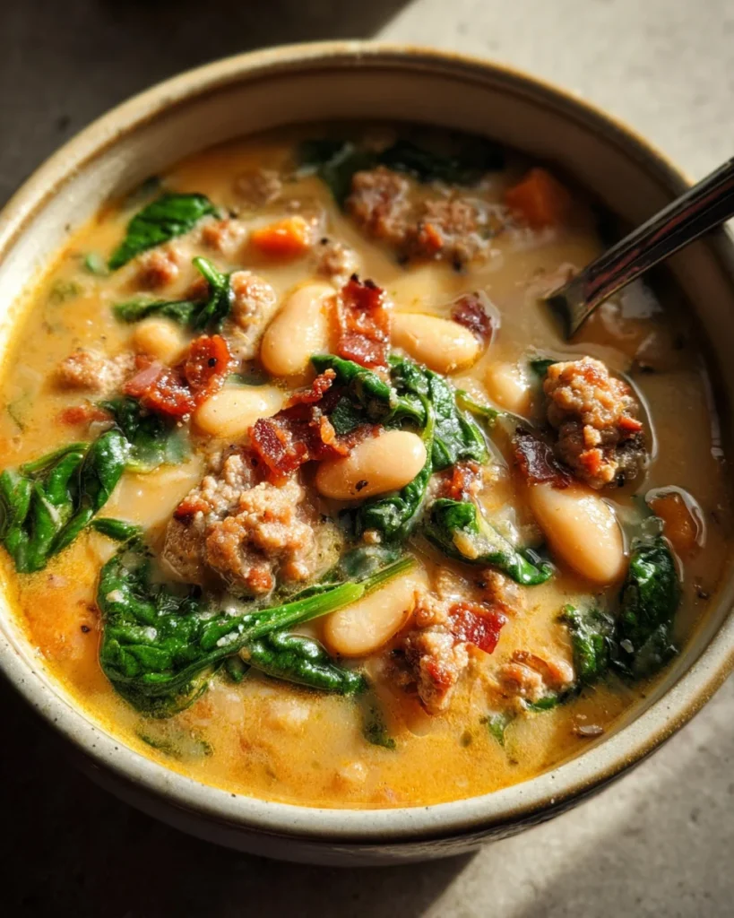 Italian Sausage White Bean Soup