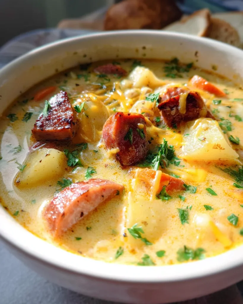 Kielbasa Potato Soup