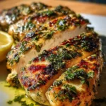 Mediterranean Herb Crusted Grilled Chicken