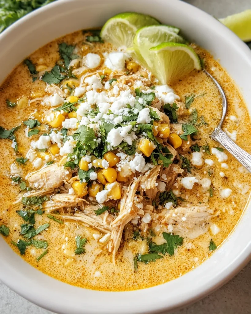 Mexican Street Corn Soup