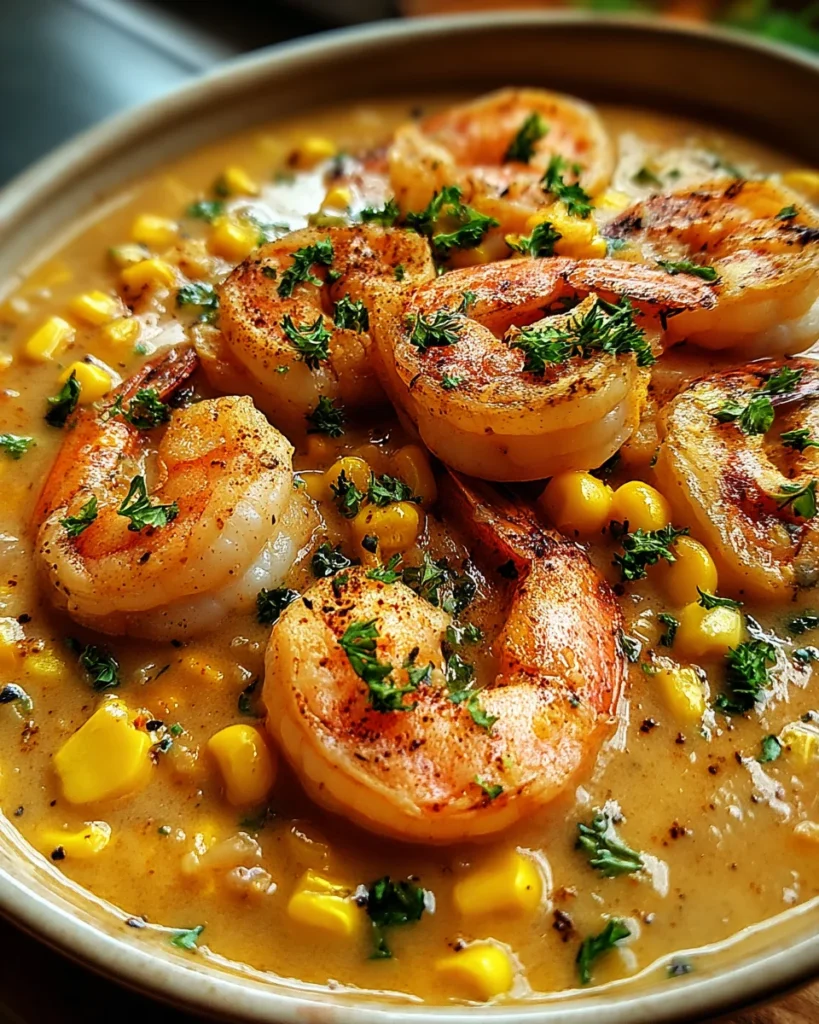 New Orleans Shrimp and Corn Bisque
