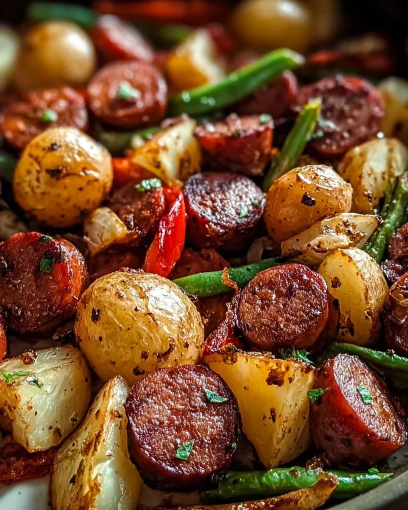 One Pan Kielbasa and Potatoes (Quick & Flavorful)